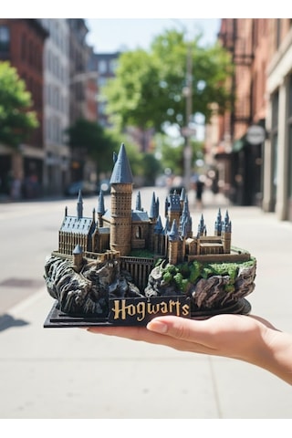 Eselya3d Harry Potter Hogwarts Şatosu Figür-harrypotter Hediye Biblo/büyücülük Ve Cadılık Okulu/15cm