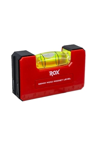 Rox Mıknatıslı Mini Cep Su Terazisi 65 Mm 153rox0280