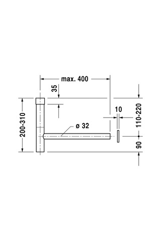 Duravit Unıversal Tasarım Sıfon Krom 0050361000