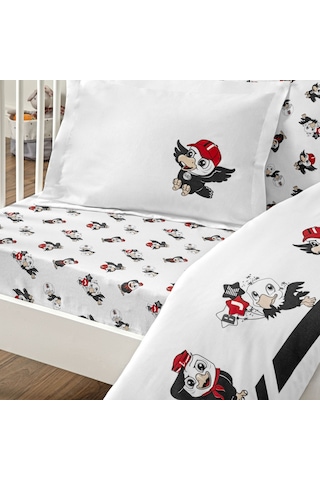 Taç Lisanslı Beşiktaş Strip Baby Pamuk Nevresim Takımı 01000050017