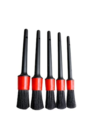 Oto Araç İç Dış Detaylı Temizlik Fırça Seti 5 Adet