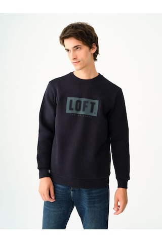 LOFT Regular Fit Erkek Sweatshirt Lf2038243 Q1.v1 Lacivert