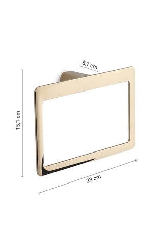 Pirenei Havluluk, Yuvarlak, 23 Cm - Altın