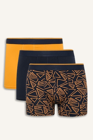 DeFacto Regular Fit Baskılı 3'lü Boxer T4929AZ25SPNV135