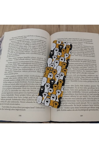 Kitap Ayracı - Sevimli Kedi Patileri