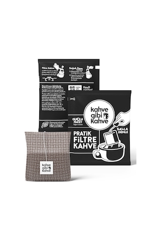 Kahve Gibi Kahve Salla Demle Filtre Kahve Güçlü Paket 36'lı