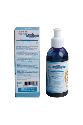 Polo Kedi Köpek İçin Somon Yağı 150 ML