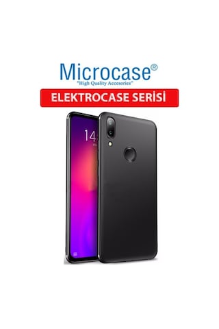 Microcase Meizu Note 9 Elektrocase Seri Silikon Kilif + Cam (Seç) 348197671