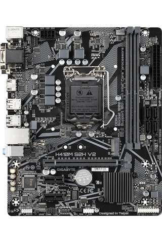 Gigabyte H410M S2H V2 Intel H470 64 GB 2666 Mhz DDR4 1200 mATX Anakart