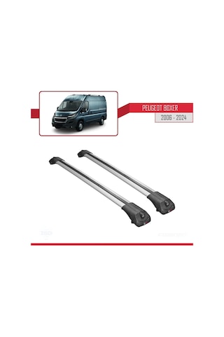 Peugeot Boxer 2006 Ve Sonrası İle Uyumlu Ace-1 Ara Atkı Tavan Barı Gri