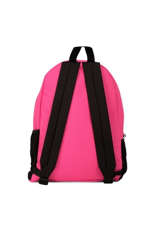 Pembe Önü Nakışlı Laptop Bölmeli Unisex Sırt Çantası Okul Çantası Back To School pembe