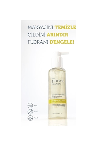 The Purest Solutions Yağlı-Lekeli Ciltler • Çift Aşamalı Temizlik & Leke Karşıtı Fondöten Seti (Açık/Orta Ton)