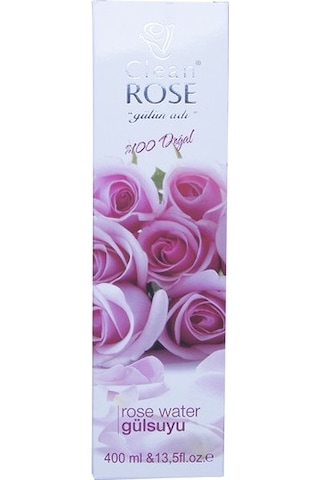 Clean Rose Doğal Gül Suyu Lüks Pet Şişe 400 ML