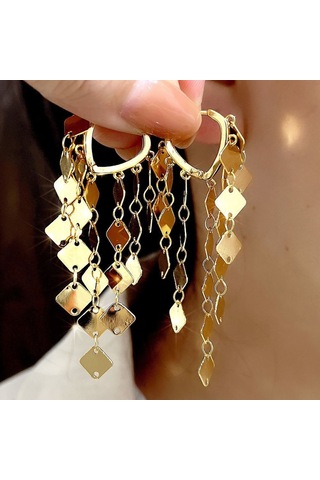 Geeksen S925 Gümüş Kalp Şeklinde İnci Küpe - Zarif Zirkon Detaylı Romantik Aksesuar Gold