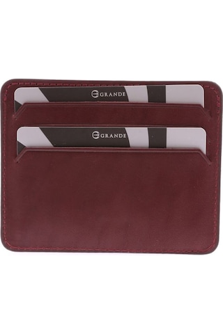 Grande 530 Deri Kartlık GRANDE-530-R0309 Bordo
