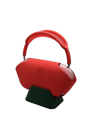 Tongxida Airpods Max İçin Silikon Şarj Edici Masaüstü Standı - Siyahımsı Yeşil Siyah