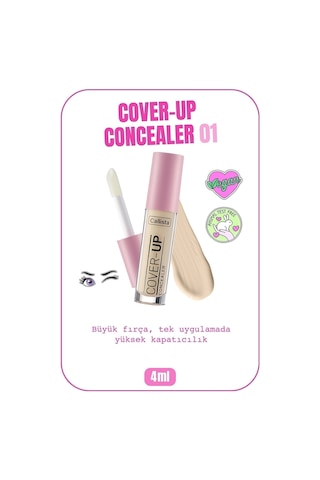 Callista Cover Up Concealer Göz Altı Kapatıcısı 01 Çok Açık