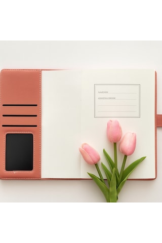 Kilitli Ajanda Günlük Not Defteri Notebook Pembe İthal Ürün Pembe