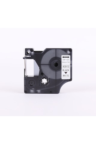 Cestag D1 40913 Plastik Şerit Etiket 9MM Beyaz