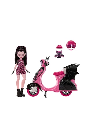 Jdr61 Monster High Vamptastic Scooter Draculaura Standart