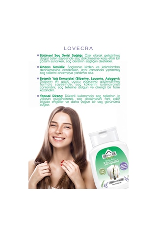 Dökülen Saçlar İçin Şampuan Biberiye Lavanta Adaçayı Yağı Güçlü Bakım Saç Canlılığı 290 Ml Tüm Saç Tipleri