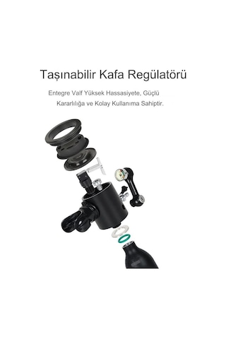 Dideep X3000plus Mini Dalış Tüpü 200bar 0.5l