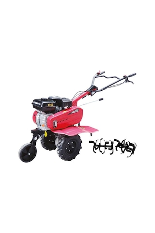 Kama By Reis KGL75Z Benzinli İpli 7 HP Çapa Makinası + Çapa Alt Grubu