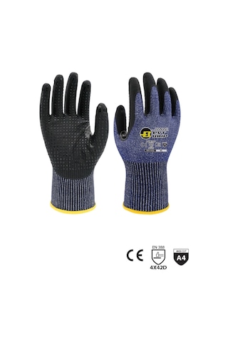 Hanvo Dotlu Kesilmeye Dirençli Köpük Nitril Kaplama Eldiven