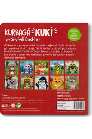 Kurbağa Kuki Ve Sevimli Dostları - Bu Kocaman Gözler Kimin 5 9786053050483