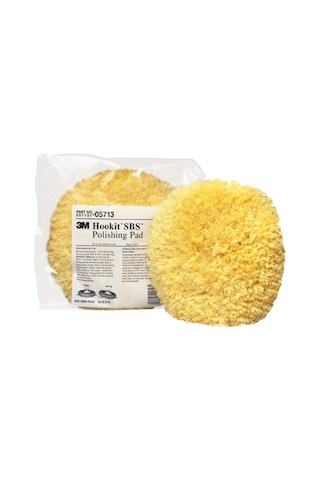 3m 05713 Hookit Sarı Yün Pasta Cila Keçesi
