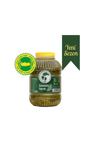 Alaşehir Kadın Kooperatifi Salamura Yaprak 3 KG