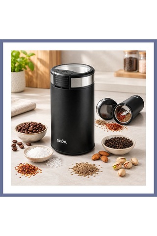 Dilaratrendhouse Kahve & Baharat Öğütücü 200w, 50g Çelik Bıçak Dlra Çok Renkli