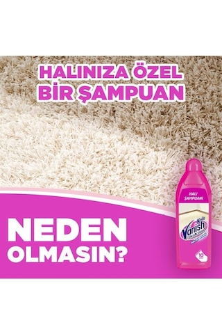 Vanish Elde Halı Yıkama Şampuanı 850 Ml Tekli