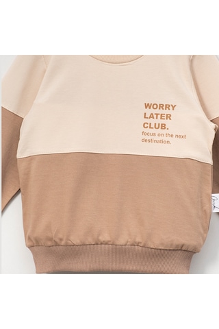 Overdo Kids Erkek Çocuk 5-8 Yaş Baskılı Sweat Çok Renkli