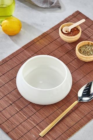 6'lı Porselen Çorba Ve Tatlı Kasesi 14x6 Cm Şık Servis Ve Sunum Kasesi Beyaz - 756978148 Beyaz
