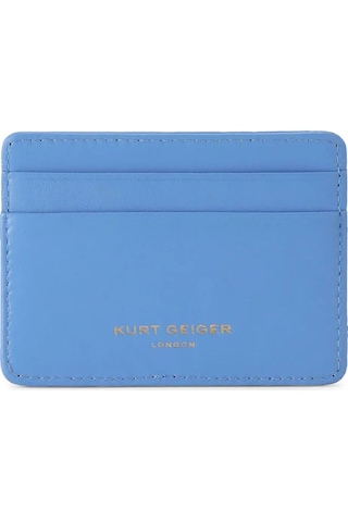 Kurt Geiger Kensington Kadın Deri Kartlık Şık Ve Dayanıklı Mavi