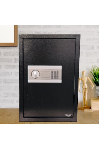 Yuma Ym-801-xxl Elektronik Şifreli Ve Anahtarlı Çelik Kasa