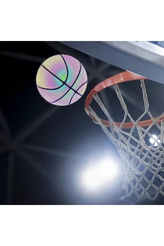 Kapris Holografik Işıklı Basketbol Topu No: 7