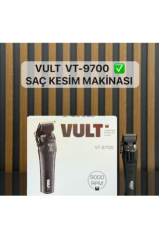 Vult VT9700 Profesyonel Saç ve Sakal Tıraş Makinesi Yeni Model
