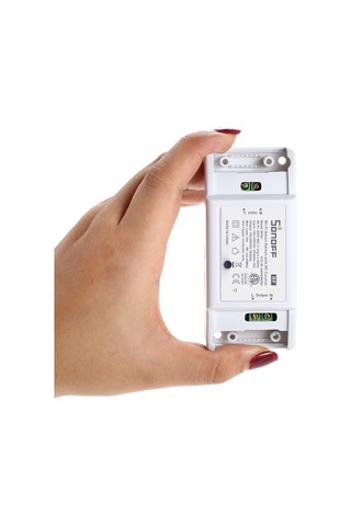 Dofolink Im151116003 Sonoff Rf Akıllı Anahtar: Wi-fi Ve 433mhz Rf Kumanda, Uzak Kontrol, Zamanlama, Ses Kontrolü Echo/google Home - 2200w