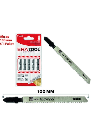 Eratool T144D Dekupaj Ahşap Testere Bıçağı 5'li