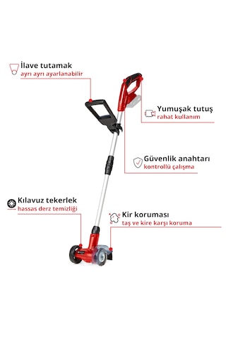 Einhell GC-CC 18 Li - Solo Akülü Derz Temizleme Makinesi - 3424050