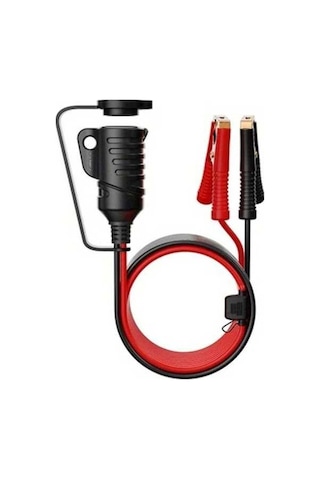 Pazly 16.4ft Tr-29a Tiger Clip Akü Adaptörü, 16awg Kablo, 12v Soket, Krokodil Klips Ve Aux Bağlantı