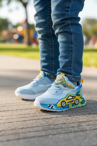 Tuğba Ortopedi 153 Erkek Bebek Işıklı Rahat Sneaker Mavi