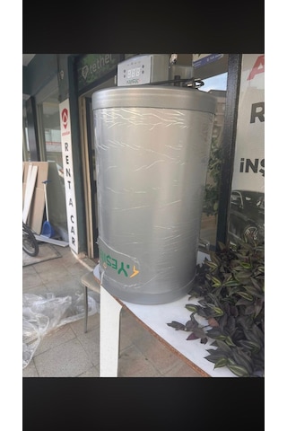 Tek Güneş Paneli İle Çalışan 80 Lt Dc Ve Ac Girişli Termosifon