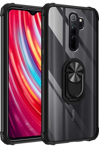 Xiaomi Redmi Note 8 Pro Kilif Seffaf Sararmaz Yüzüklü Mola Kapak 406652974