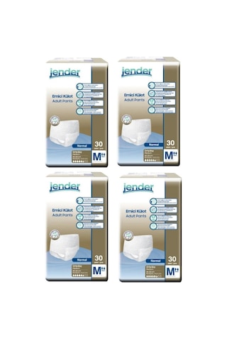 Jender Emici Külot Hasta Bezi Orta Boy M 120 Adet