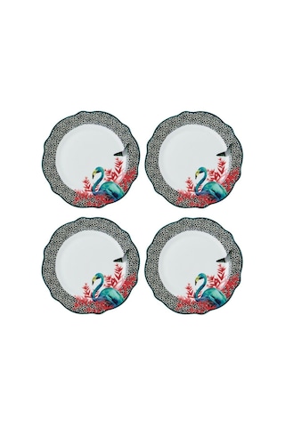 Mikasa Sarah Arnett Porselen 4lü 27 Cm Servis Tabağı Seti Beyaz