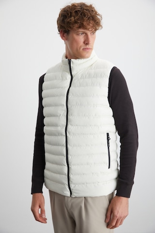 Erkek - Mikrofiber Rüzgar Geçirmez Ince Kalınlıkta Şişme Dolgulu Özel Çantalı Taş Rengi Mont