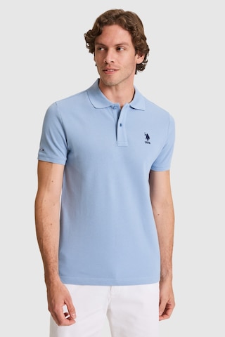 U.s. Polo Assn. Erkek Mavi Tişört Basic 50324998-vr036